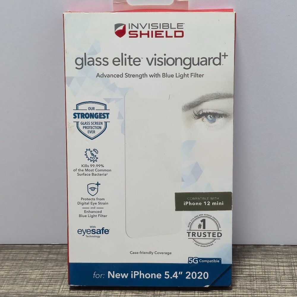 Zagg Invisible Shield GlassFusion Screen Protector iPhone 5.4" 2020